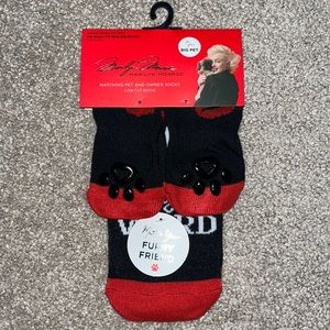 NWT Marilyn Monroe Matching Pet & Owner Socks